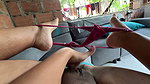 I take advantage of the fact that my parents are not at home to masturbate thinking about my followers