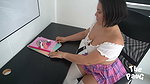 I teach my teenage student to fuck very deliciously