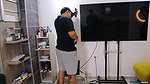 I went to repair her television but I ended up fucking her