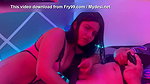 I’m Playing a Video Game and I Get a Blowjob From My Stepsister