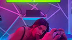 I’m playing a video game while I’m getting a blowjob from my stepsister