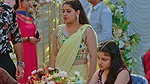 Busty malayali serial actrees in blue costume 1