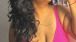 Busty punjabi lady huge breasts and nipple pokie in pin bra 1
