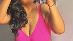 Busty punjabi lady huge breasts and nipple pokie in pin bra 1