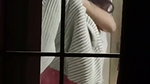 Girl changing clothes front of mirror neibour secretly capture by window 2