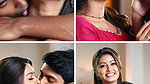 [25 CLIPS in same thread] Sneha boobs kissed, licked, french kissed & adored 14
