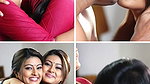 [25 CLIPS in same thread] Sneha boobs kissed, licked, french kissed & adored 15