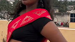 tamil dusky lady hot navel in red saree 1