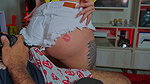 Horny girl tastes and deepthroats with her boyfriend’s cock