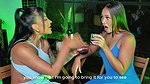 Horny MILF Best Friend Shows Big Booty Brunette Daniela Andrea How to Use a Sex Toy in Wet Lesbian Play with Mariana Martix
