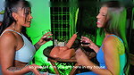 Horny MILF Best Friend Shows Big Booty Brunette Daniela Andrea How to Use a Sex Toy in Wet Lesbian Play with Mariana Martix
