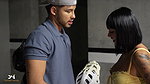 Horny petite girl skips class to go fuck her boyfriend on a motorcycle – Danner Mendez and Luna Vitaler
