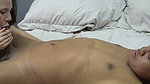 Horny stepmom sucking cock