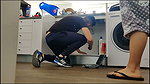 Horny wife fucks handyman under the sink