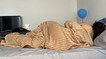 Hot and Very Wet Sex Under the Blanket