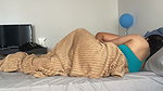 Hot and Very Wet Sex Under the Blanket