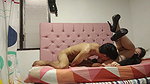 HOT BLONDE IN HEELS PLAYS HARD BUT LOVES GETTING HER PUSSY SUCKED