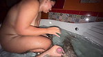 HOT BRUNETTE WAKES UP IN HOTEL WITH HER STEPDAD
