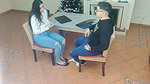 Hot teacher masturbates her student in private lessons
