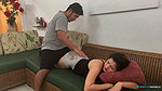 I accident my neighbor and help her with first aid after a fuck!