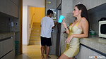 I ARGUE WITH MY STEPSON AND WE END UP FUCKING IN THE KITCHEN