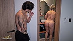 I arrive soaked from the rain but my stepson makes me even wetter with his cum – Monique Fuentes & Zack Whiter