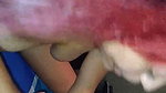 i asked for a pizza i was naked so i invited the pizza delivery boy fro a blowjob and ended riding him