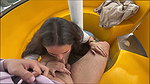 I Blowjob Risky an Unknown in Public and He Cums in My Mouth