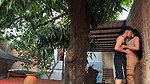 I CAUGHT MY COLOMBIAN NEIGHBOR UP STEALING THE MANGOES FROM MY TREE and we ended up fucking in the yard! – SPACE PRODUCTIONS