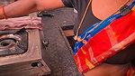 Indian Maid Spreads Her Legs to Get Tips for Reel Shoots