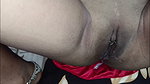 Amateur girlfriend sucking friend POV big black cock receiving a huge facial cumshot in her face