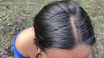 Desi Indian Marathi Kavita bhabhi ( Vahini ) fuck outdoor in jungle in doggy style with blue sexy dress and dirty blowjob