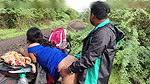 Desi Indian Marathi Kavita bhabhi ( Vahini ) fuck outdoor in jungle in doggy style with blue sexy dress and dirty blowjob