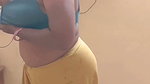 Desi Tamil BBW Wife Maya Post Sex Nude Bathroom Wash & Slow Saree Dressing Tease While Cuck Films
