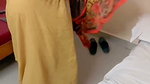 Desi Tamil BBW Wife Maya Post Sex Nude Bathroom Wash & Slow Saree Dressing Tease While Cuck Films
