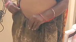 Desi Tamil BBW Wife Maya Post Sex Nude Bathroom Wash & Slow Saree Dressing Tease While Cuck Films