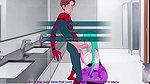 HINATA FROM NARUTO IS SURPRISED! I FUCK HER IN SPIDERMAN COSTUME