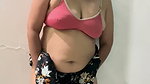 Hot desi chubby milf undressing big boobs