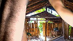 Hot Poor girl in field .government school girl after school changing her cloth. suddenly step brother was come inside
