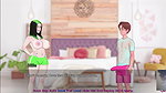 HOT SLUT CELEBRITY WAS SURPRISED! SHE CALMS ME DOWN BY SUCKING MY COCK