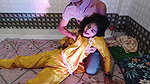 Real Desi Wife Cowgirl & Passionate Sex in Traditional Outfits