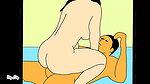 Sexy girl big ass enjoying the sex