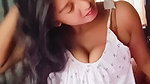 Horny young riya huge cleavage and backless show vlog 2