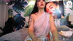 Hot wife showing her milky white body 2