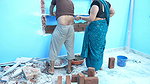 Mechanic Taught Landlady to Work, Peer Mistress Mason in Hindi Voice 2