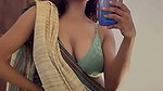 PARAMITA NATH YUMMY NAVEL AND JUICY CLEAVAGE SEDUCTION IN SAREE 2