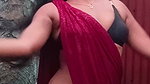 Riya bhabhi hot cleavage and backless show bathing vlog 2