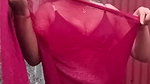 Riya bhabhi hot cleavage and backless show bathing vlog 2