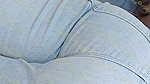 Tight Indian PAWG in Jeans at festival 2