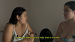 Two stepsisters’ desire turns into a sex orgy!